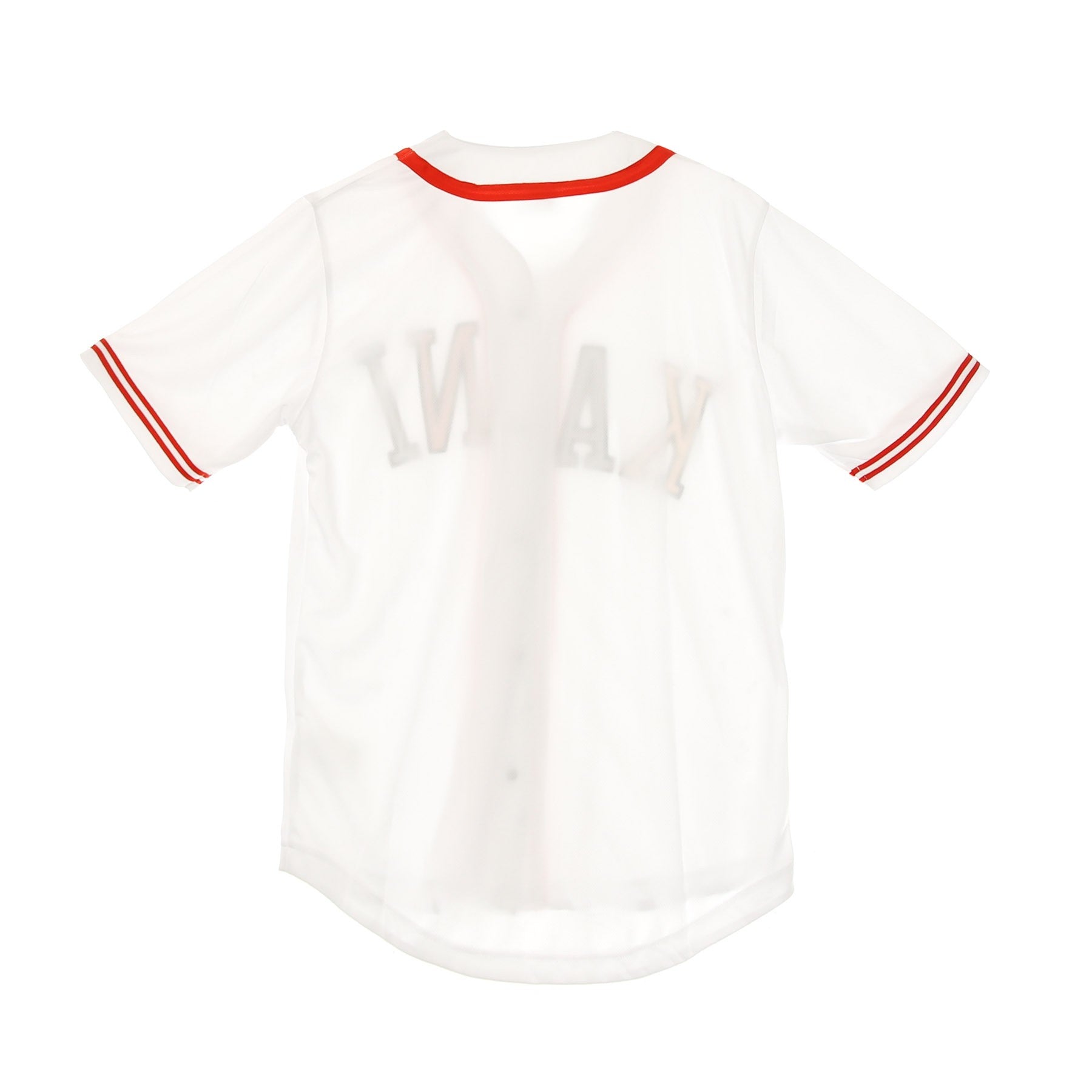 Women's College Baseball Shirt White Button Down Coat