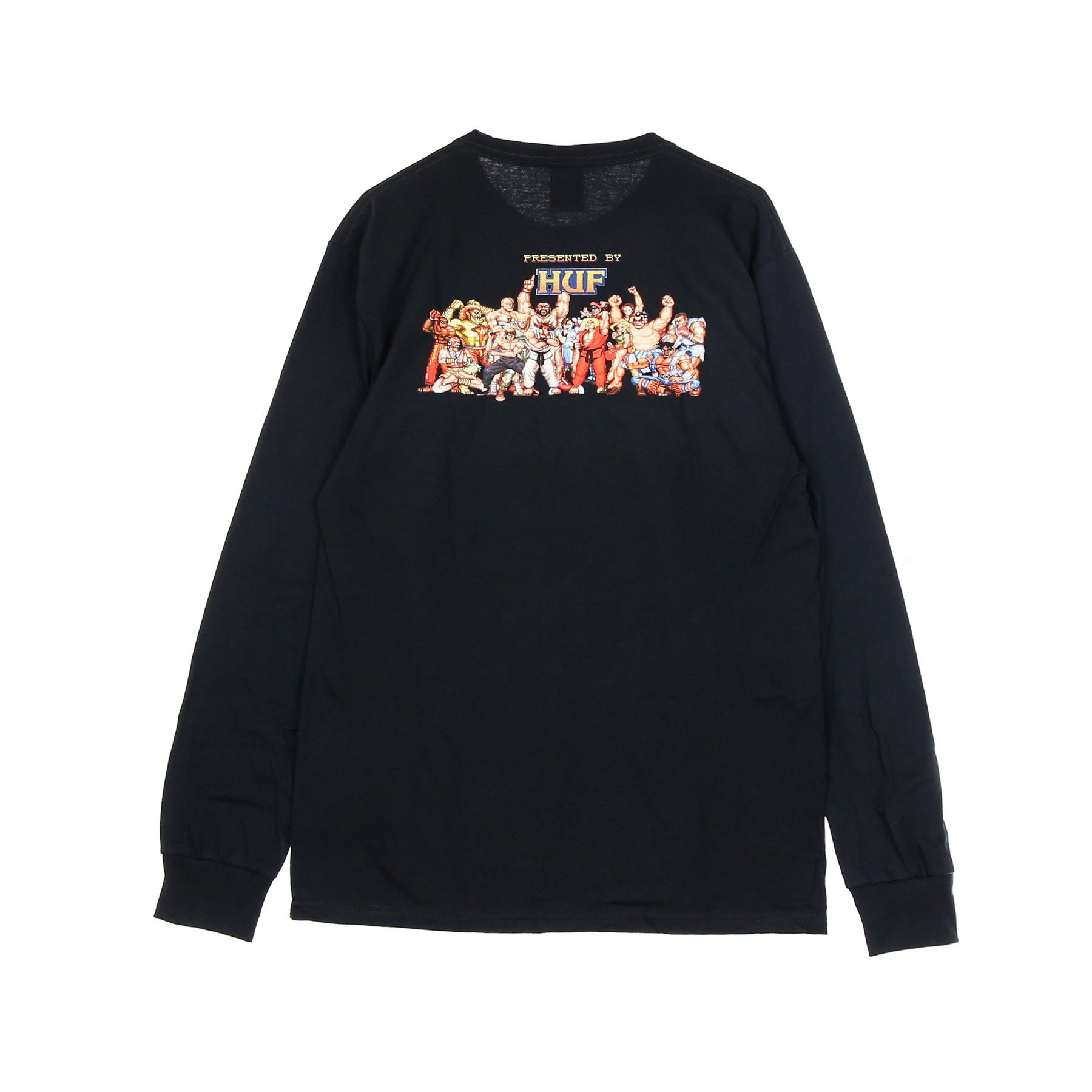Huf, Maglietta Manica Lunga Uomo Ending L/s Tee X Street Fighter Ii, 