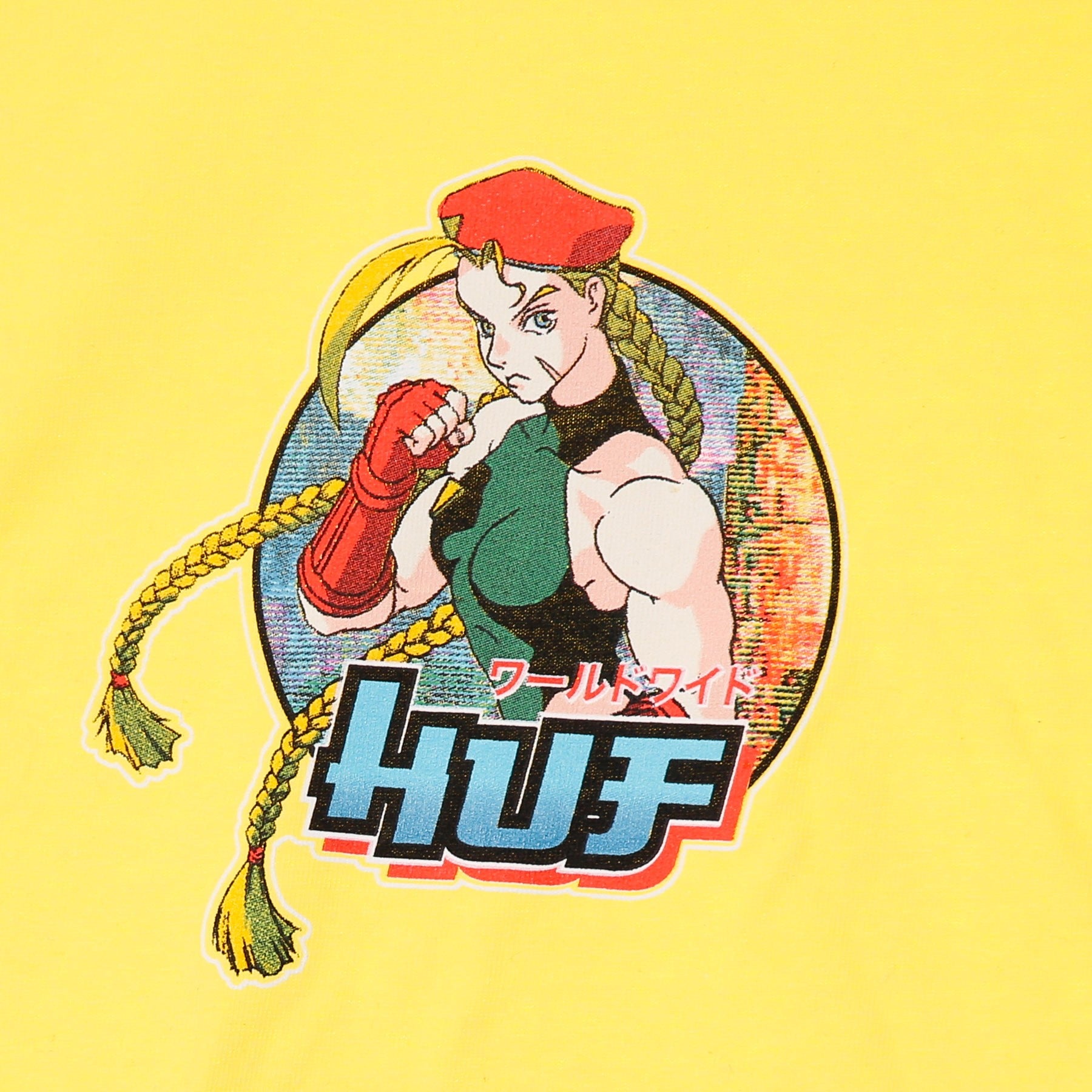 Huf, Maglietta Uomo Cammy Tee X Street Fighter Ii, 