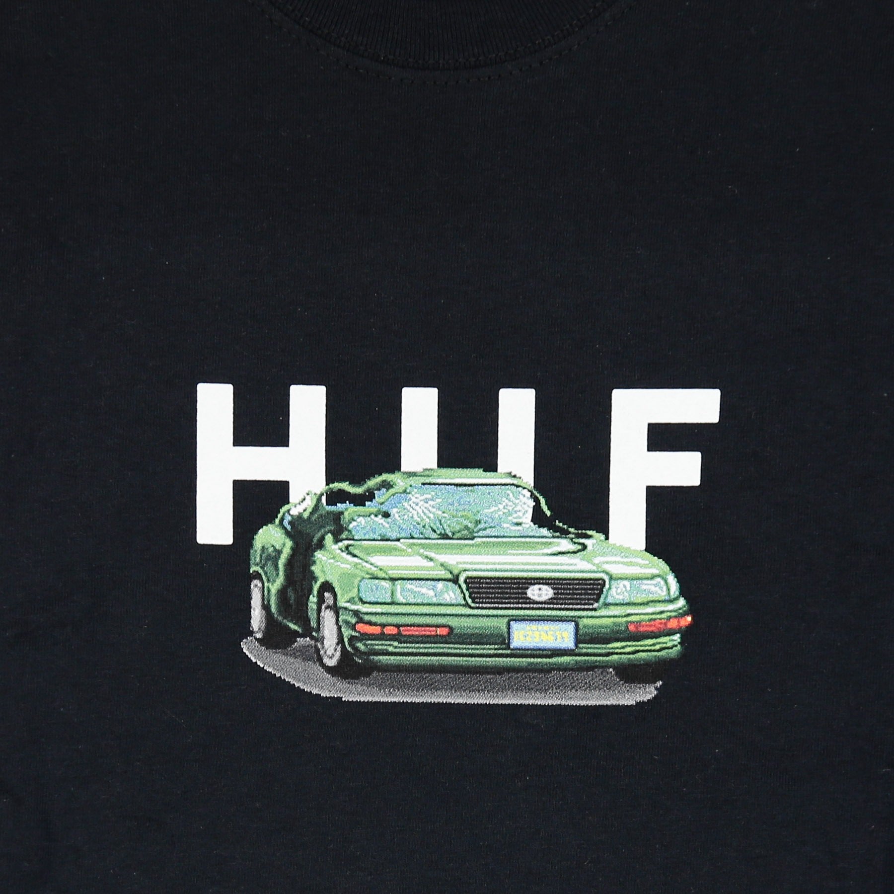 Huf, Maglietta Uomo Bonus Stage Tee X Street Fighter Ii, Black