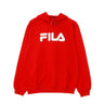 Fila, Felpa Cappuccio Uomo Pure Hoodie Kangaroo, True Red