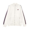 Fila, Felpa Leggera Collo Alto Uomo Hemi Track Jacket, Blanc De Blanc