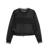 Fila, Maglietta Manica Lunga Corta Donna Jalina Cropped Sporty Mesh Shirt, Black