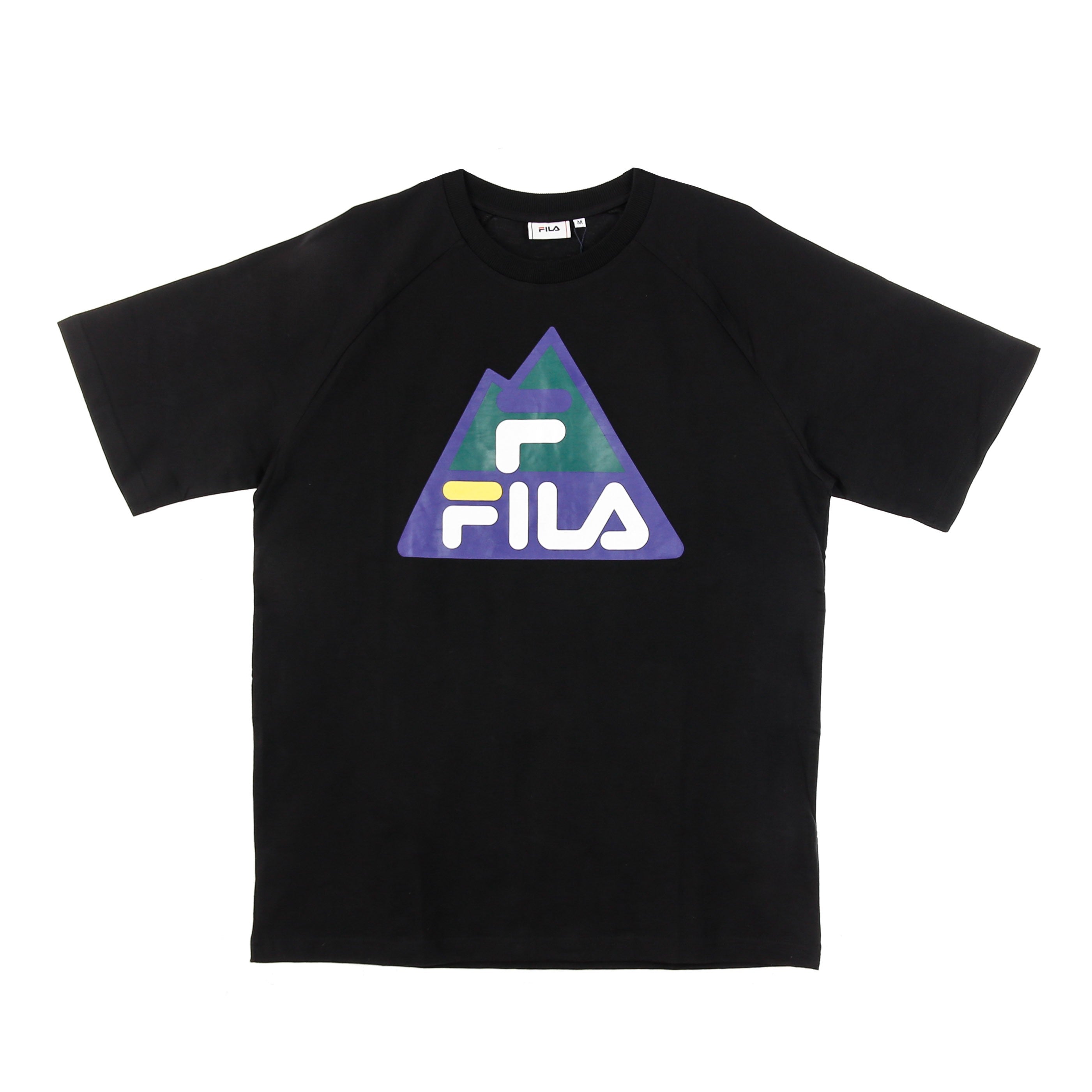 Fila, Maglietta Uomo Cheng Raglan Tee, Black