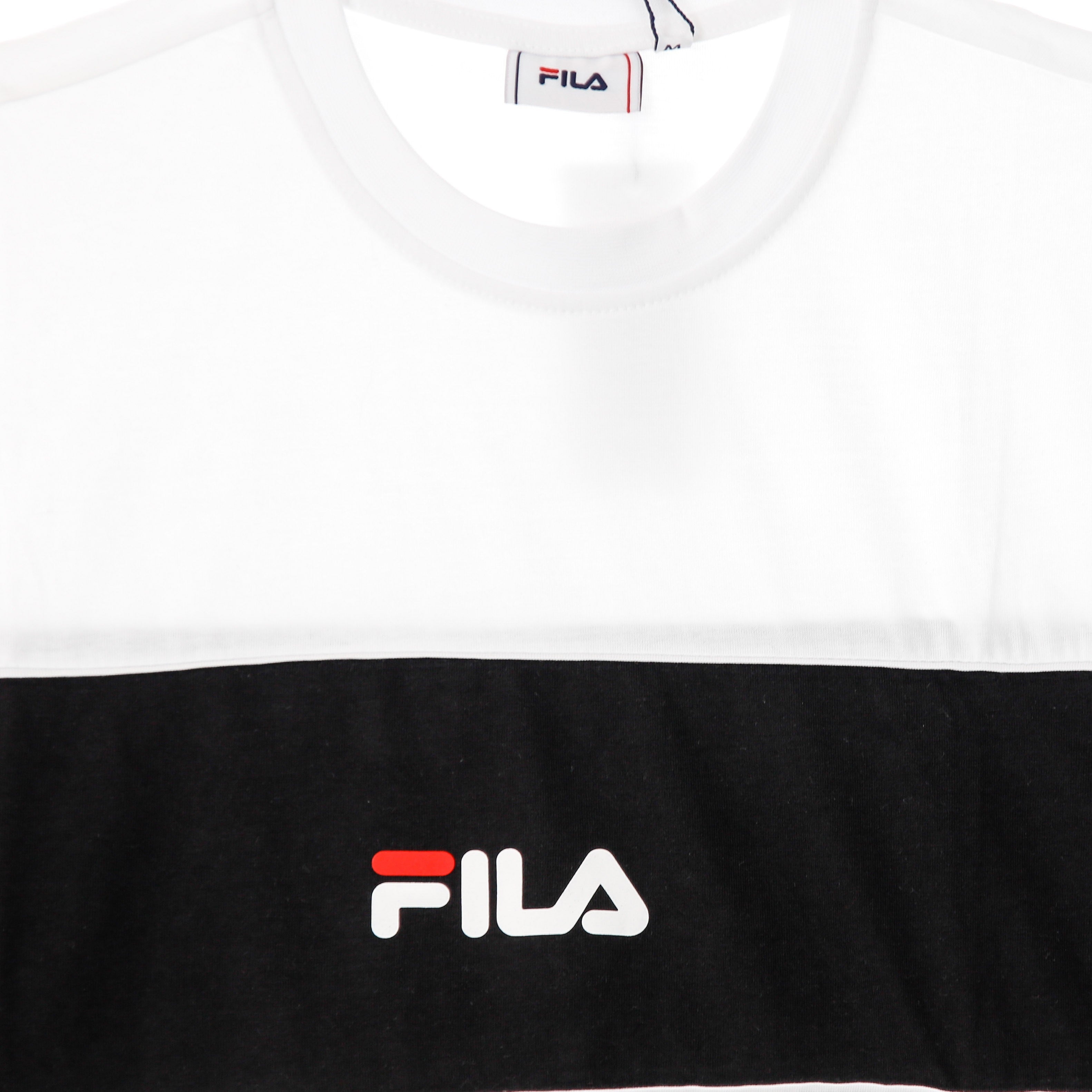 Fila, Maglietta Uomo Anoki Blocked Tee, 