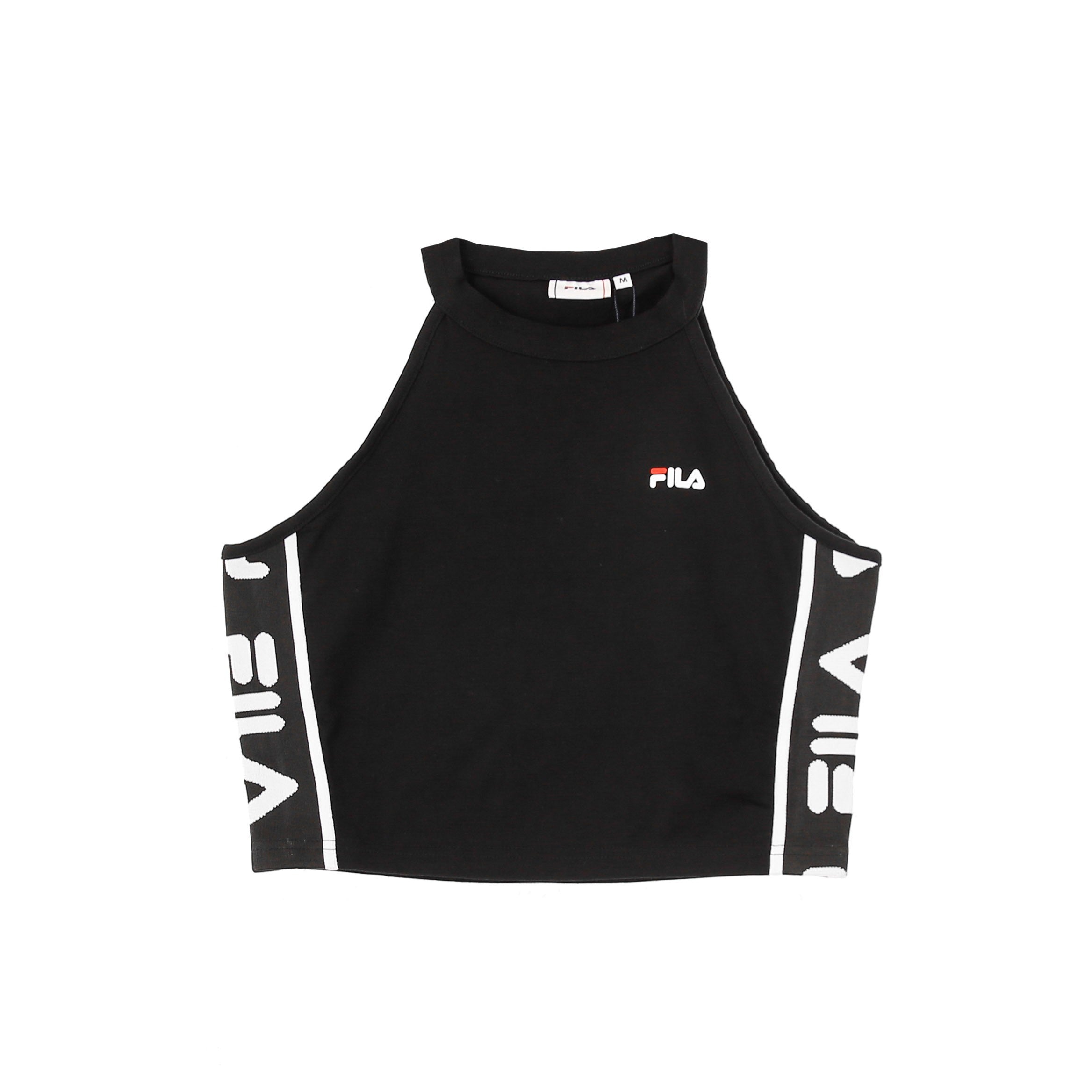 Fila, Top Donna Tama Cropped Top, Black