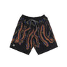 Octopus, Costume Bermuda Uomo More Fire Boardshorts, Black