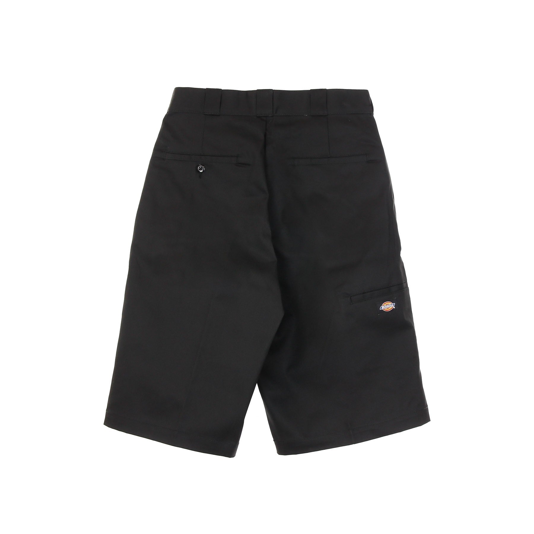 Men's Short Trousers Loose Fit Regular Waist Work Short Black