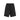Men's Short Trousers Loose Fit Regular Waist Work Short Black