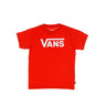 Vans, Maglietta Bambino Classic Kids, High Risk Red