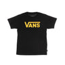 Vans, Maglietta Bambino Classic Kids, Black/saffron