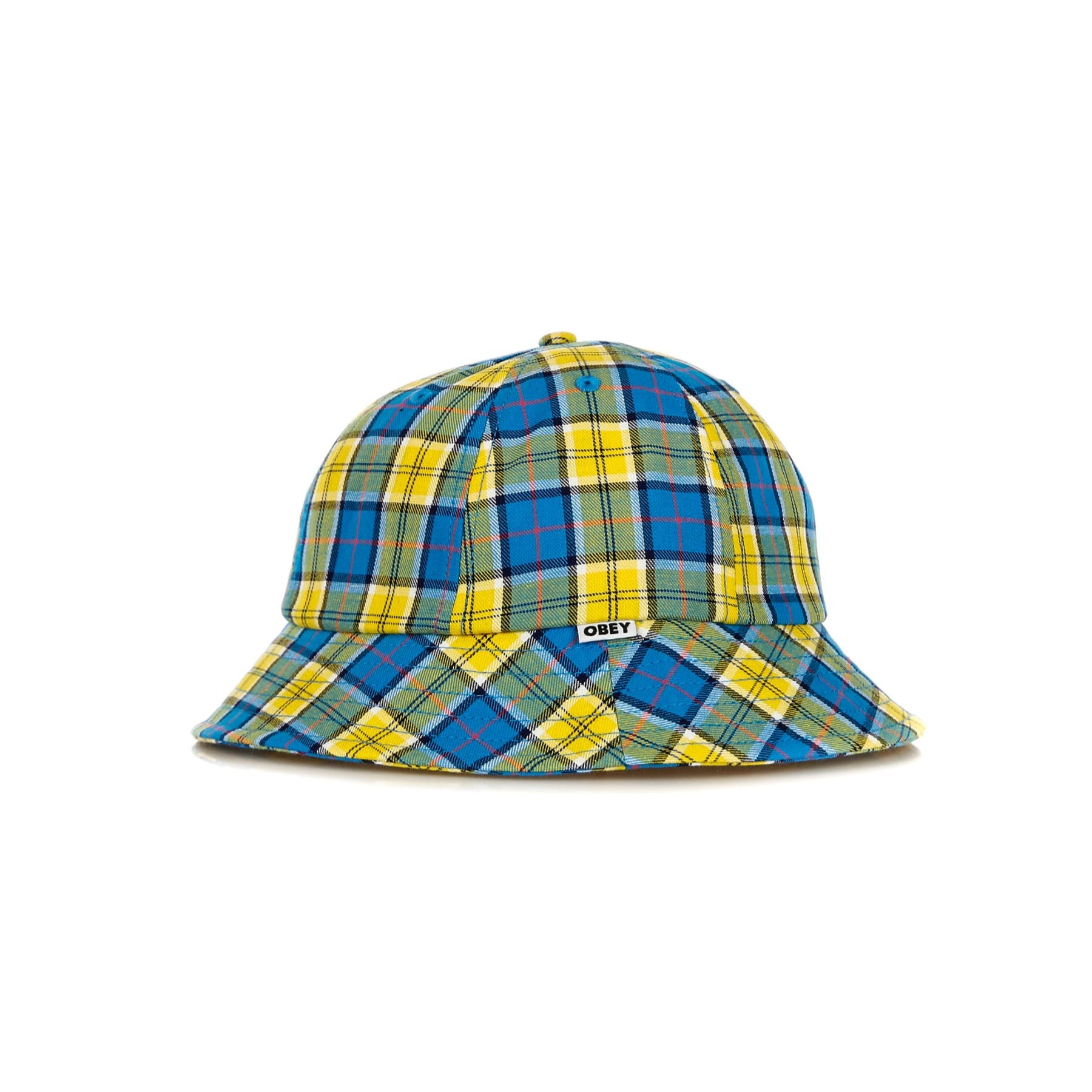 Obey, Cappello Da Pescatore Uomo Madras 6 Panel Bucket Hat, 