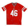 New Era, Casacca Football Americano Uomo Nfl Logo Oversized Tee Saf49e, Scarlet/original Team Colors
