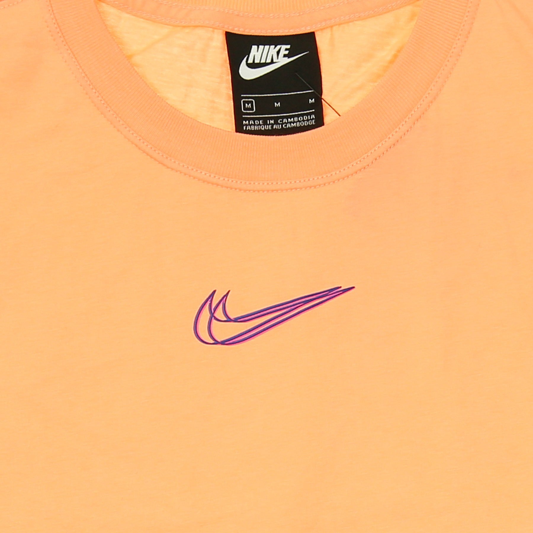 Nike, Maglietta Corta Donna W Sportswear Crop Tee Print, 