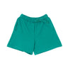 Nike, Pantalone Corto Donna W Sportswear Tech Pack Short All Over Jacquard High Rise, Neptune Green/black