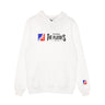 Atipici, Felpa Cappuccio Uomo "the Playoffs" Logo Hoodie, White
