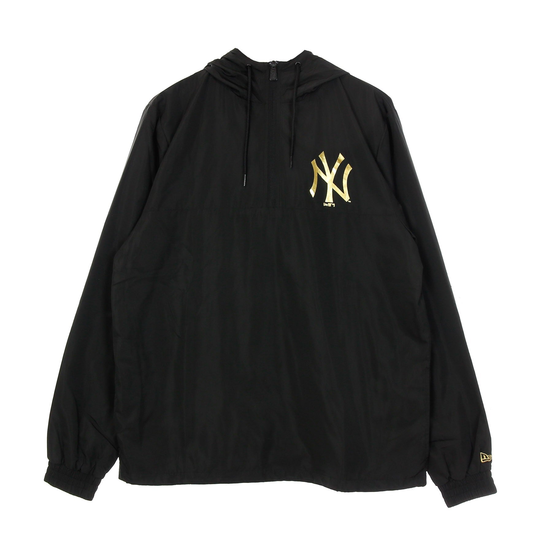 Chaqueta de viento tensible Hombre MLB Metálico Windbreaker Neyyan Black