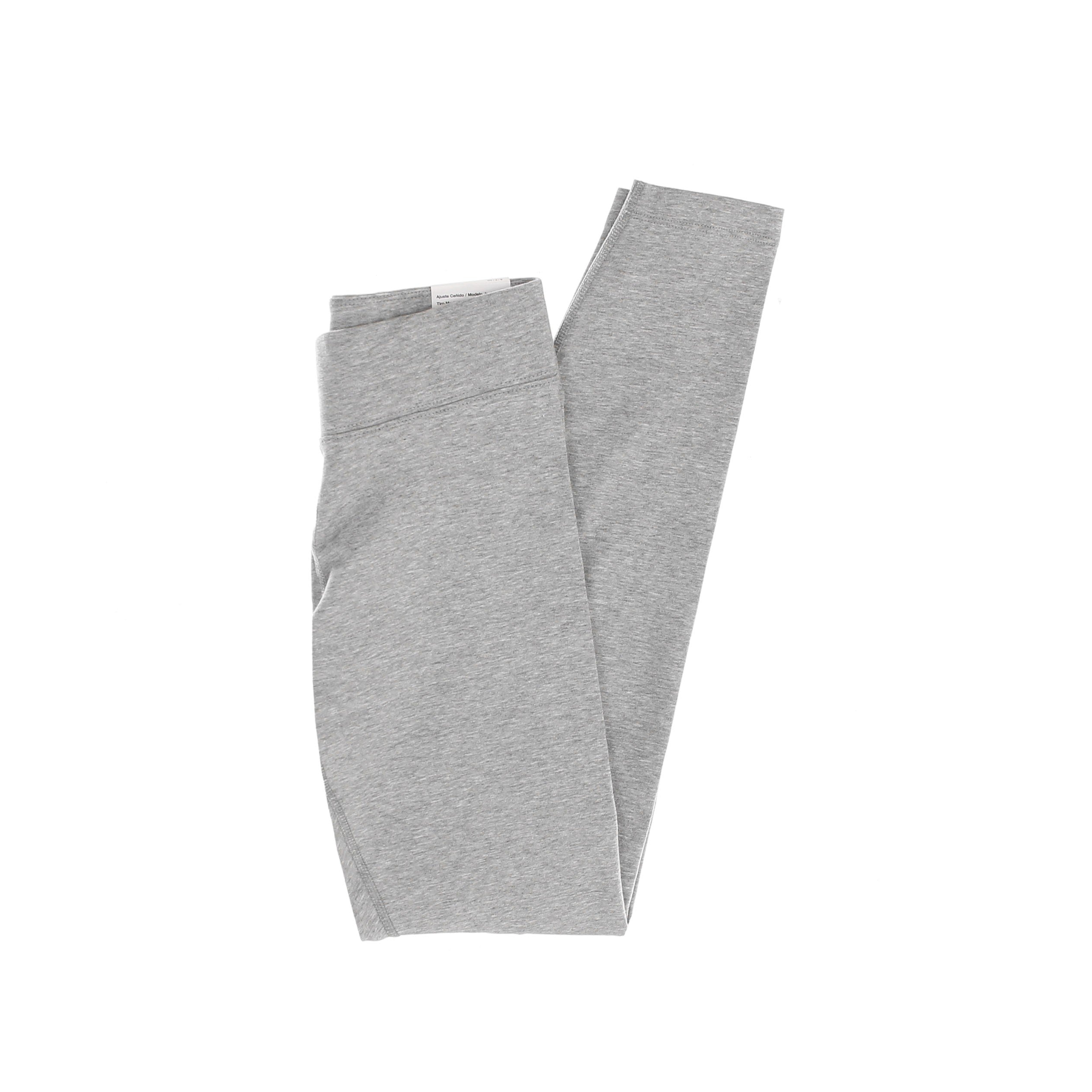 Nike, Leggins Donna W Sportswear Essential Legging Swoosh Mid-rise, Dk Grey Heather/white
