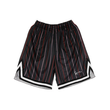 Men's Basketball Shorts Small Signature Pinstripe Mesh Shorts