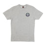 Independent, Maglietta Uomo Split Cross Tee, Dark Heather