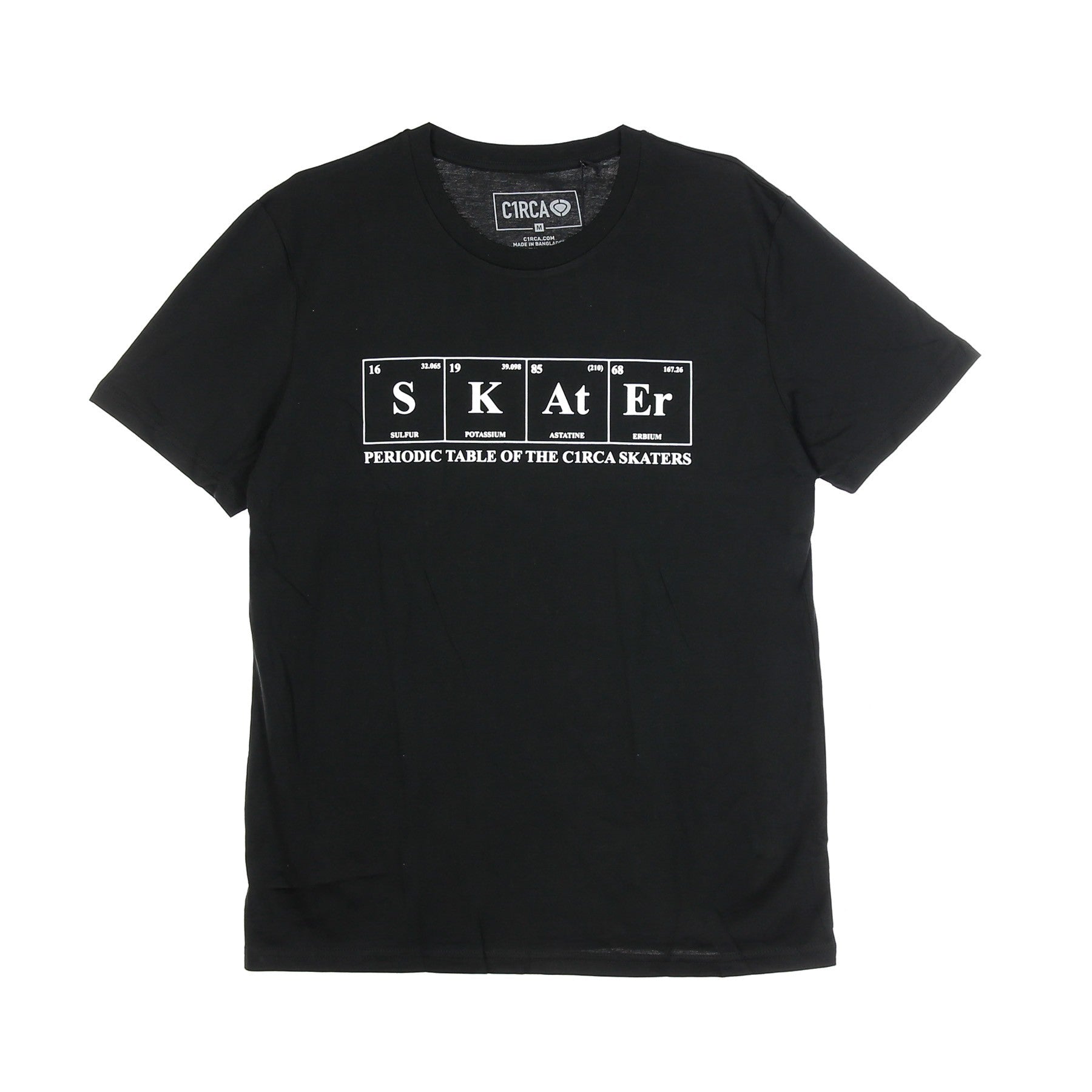 Men's Skater Tee Black T-Shirt