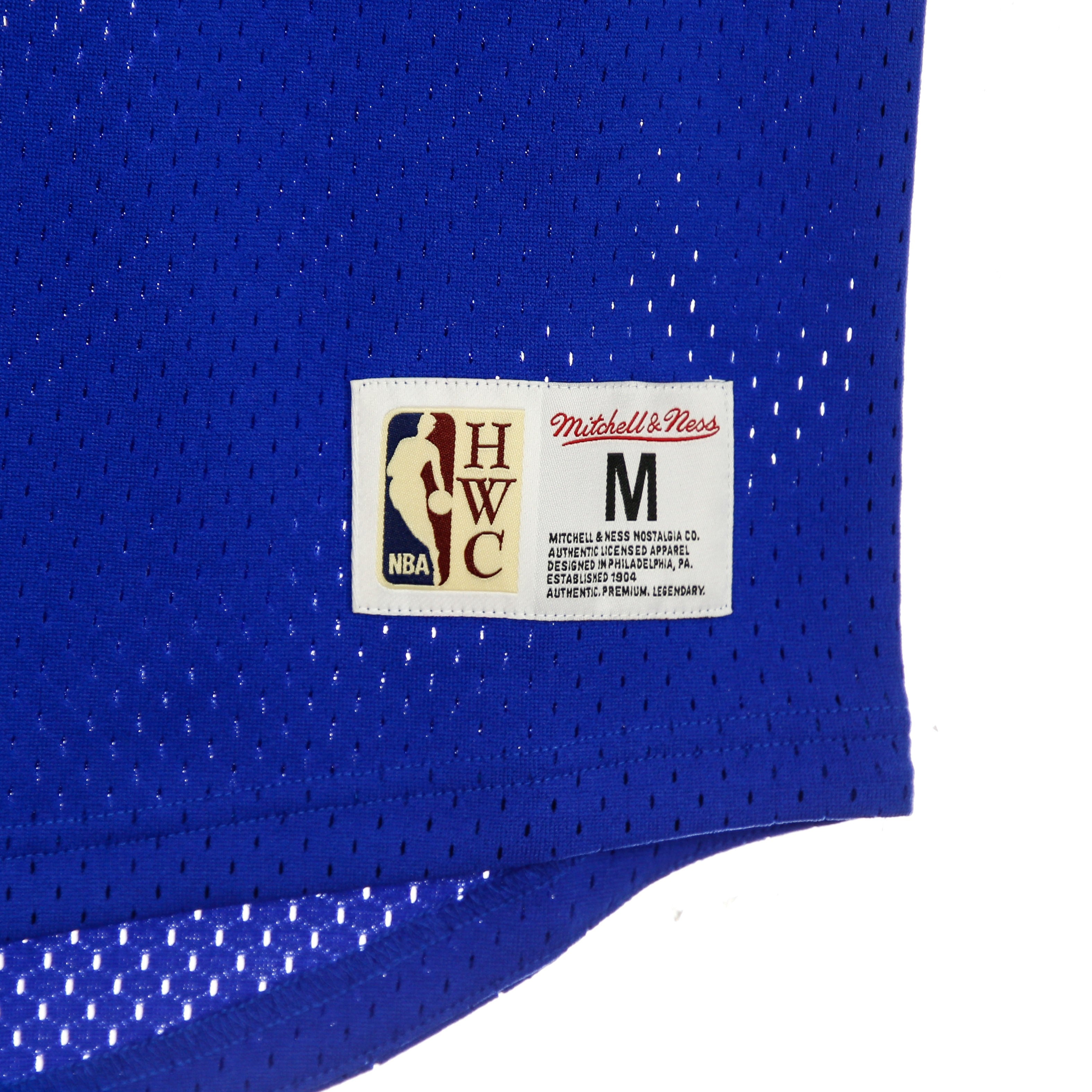 Mitchell & Ness, Felpa Leggera Cappuccio Manica Corta Uomo Nba Buzzer Beater Mesh Hoody Hardwood Classics Phi76e, 