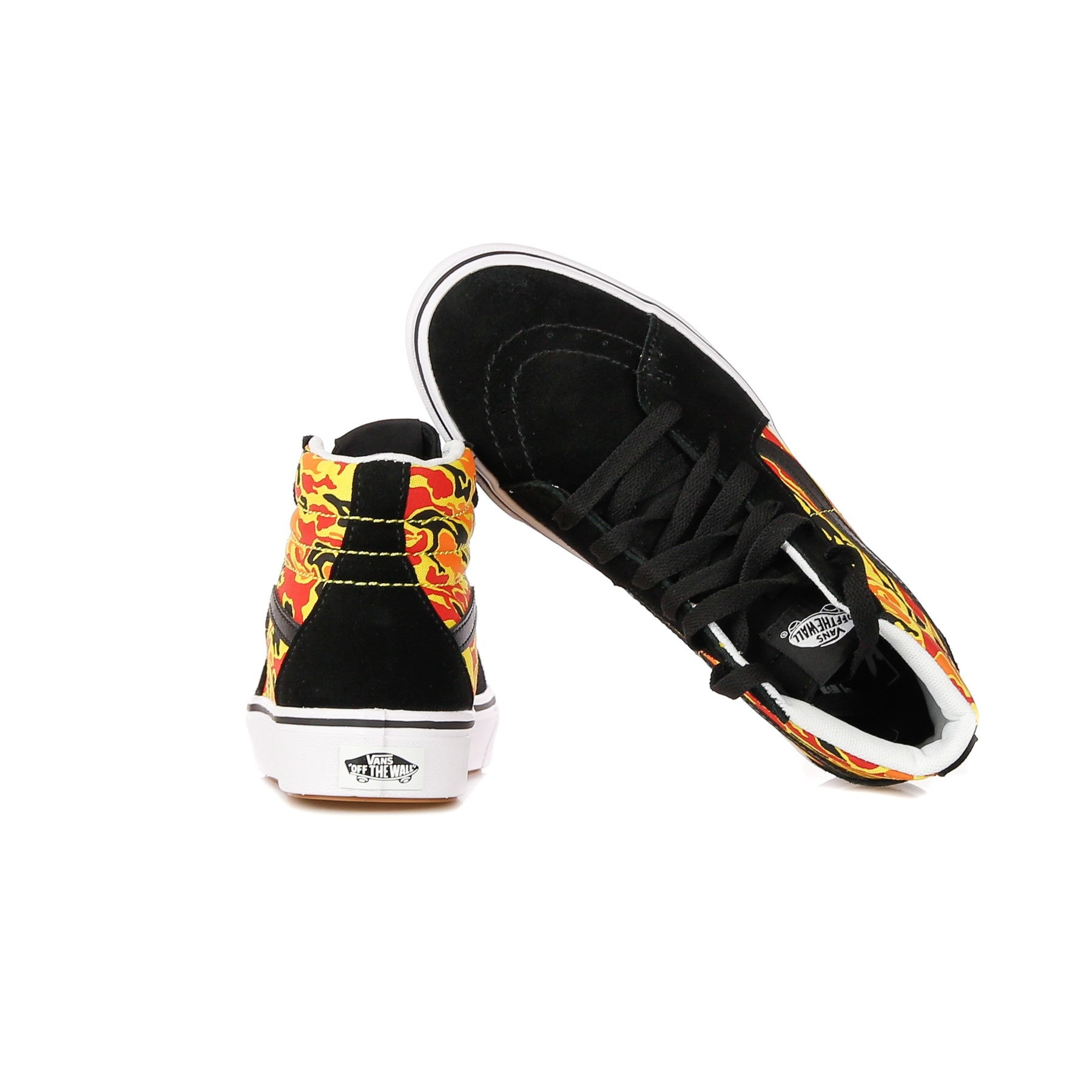 Vans, Scarpa Alta Ragazzo Comfy Cush Sk8-hi (flame Camo), 