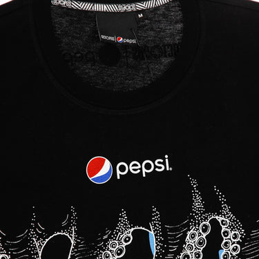 Maglietta Uomo Camo Tee X Pepsi Black