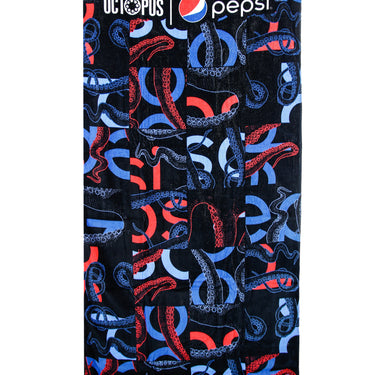 Octopus, Asciugamano Uomo Camo Towel X Pepsi, Black