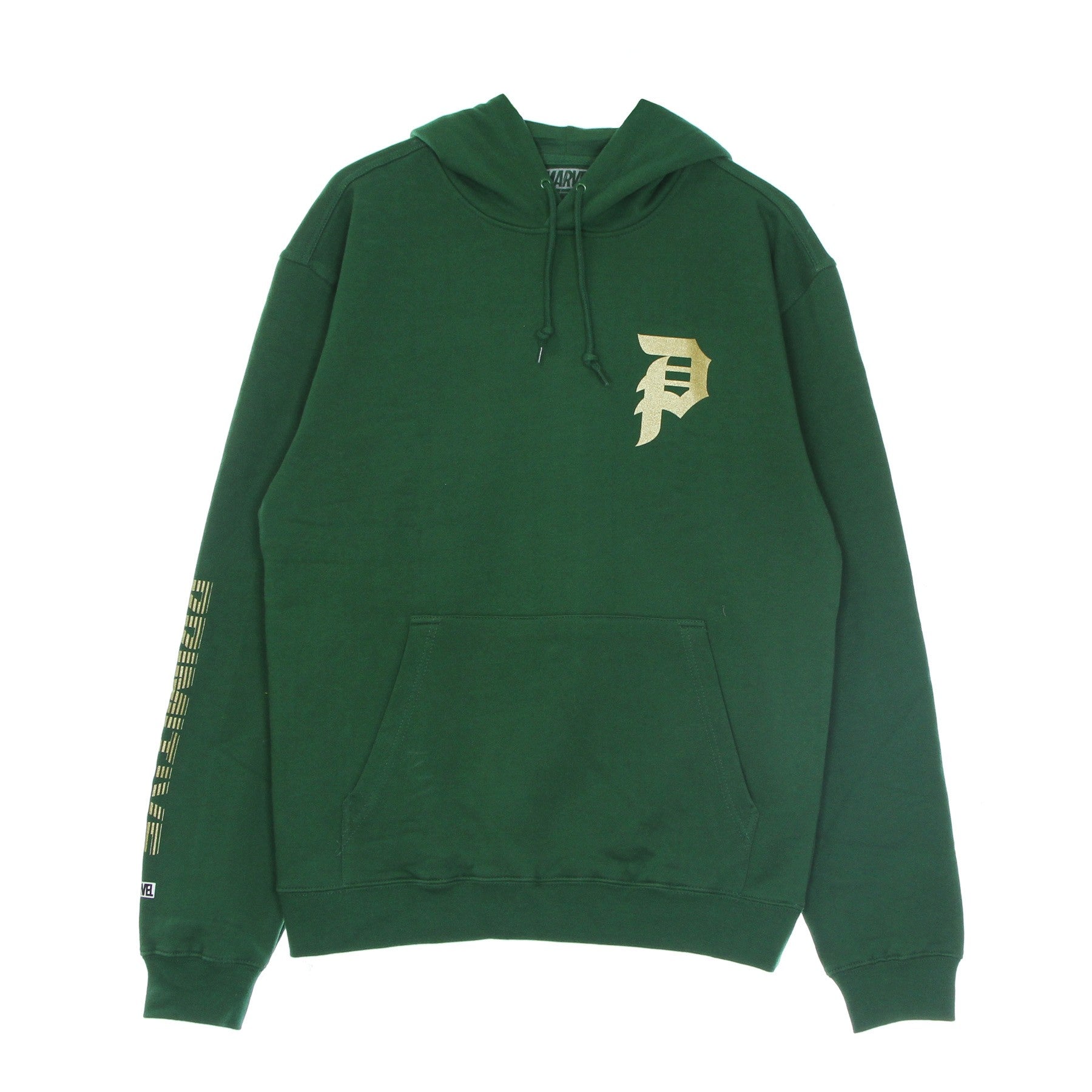 Primitive, Felpa Cappuccio Uomo Doom Hood, Dark Green