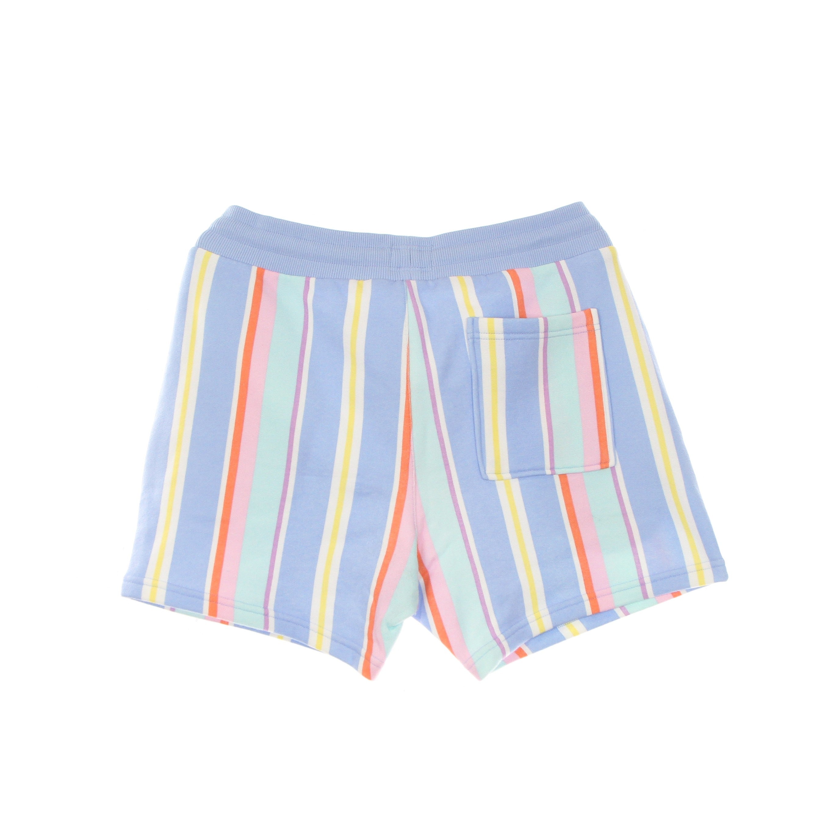 Tommy Hilfiger, Pantaloncino Uomo Pastel Mixed Vertical Stripe Sweat Shorts, Light Powdery Blue/stripe