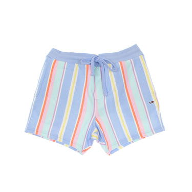 Tommy Hilfiger, Pantaloncino Uomo Pastel Mixed Vertical Stripe Sweat Shorts, 