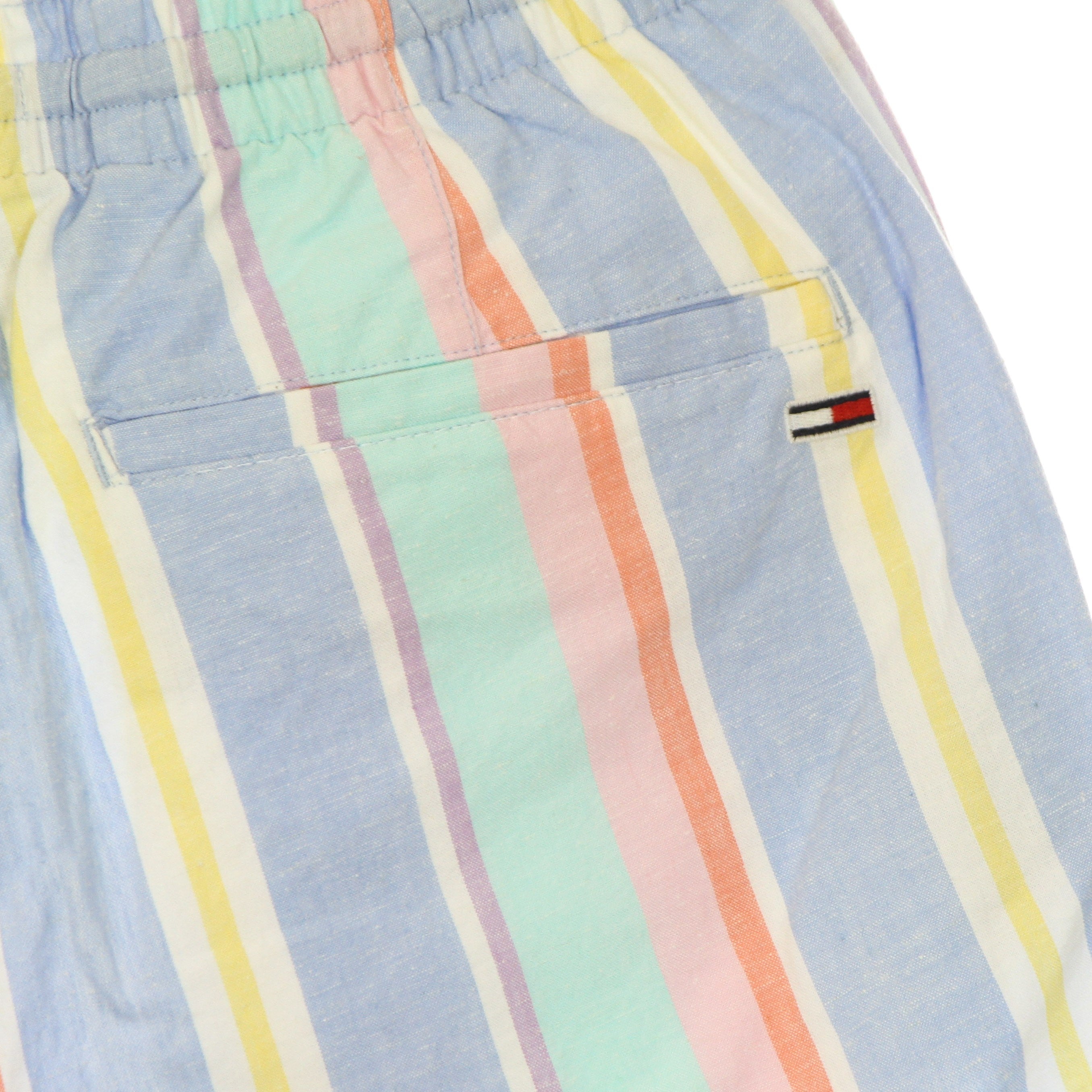 Tommy Hilfiger, Pantalone Corto Uomo Pastel Stripe 1 Short, 
