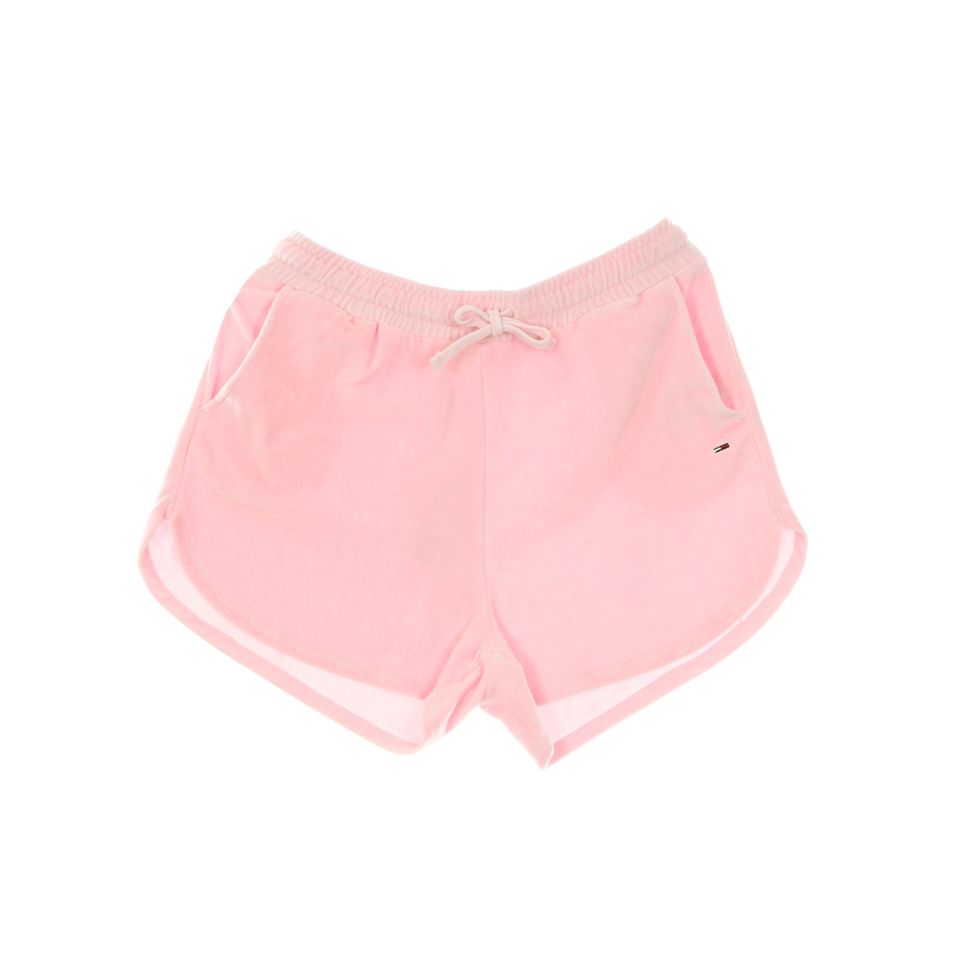 Tommy Hilfiger, Pantaloncino Donna Pastel Velour Shorts, Romantic Pink