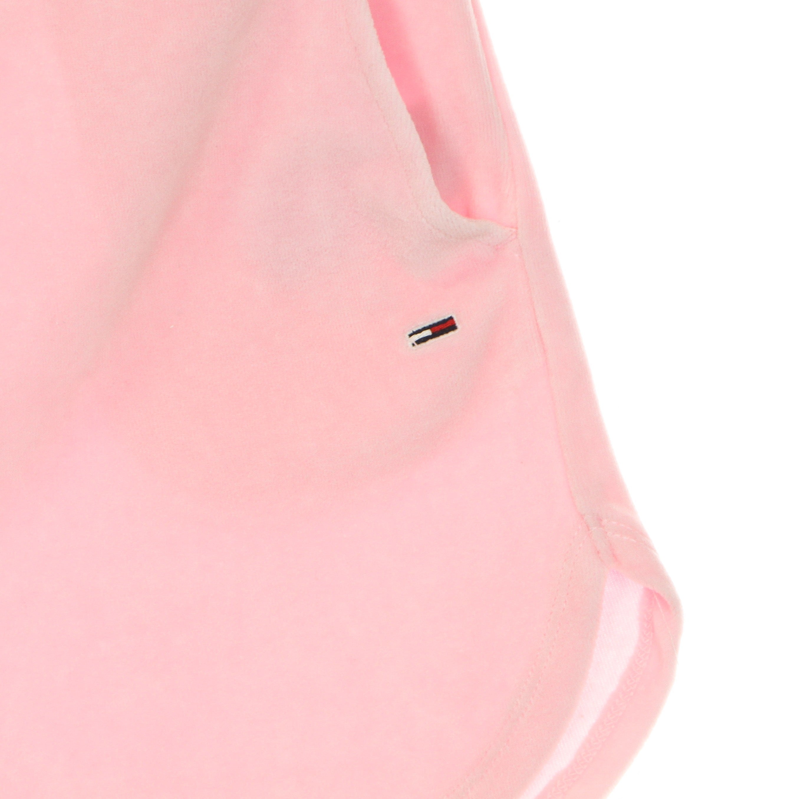 Tommy Hilfiger, Pantaloncino Donna Pastel Velour Shorts, 