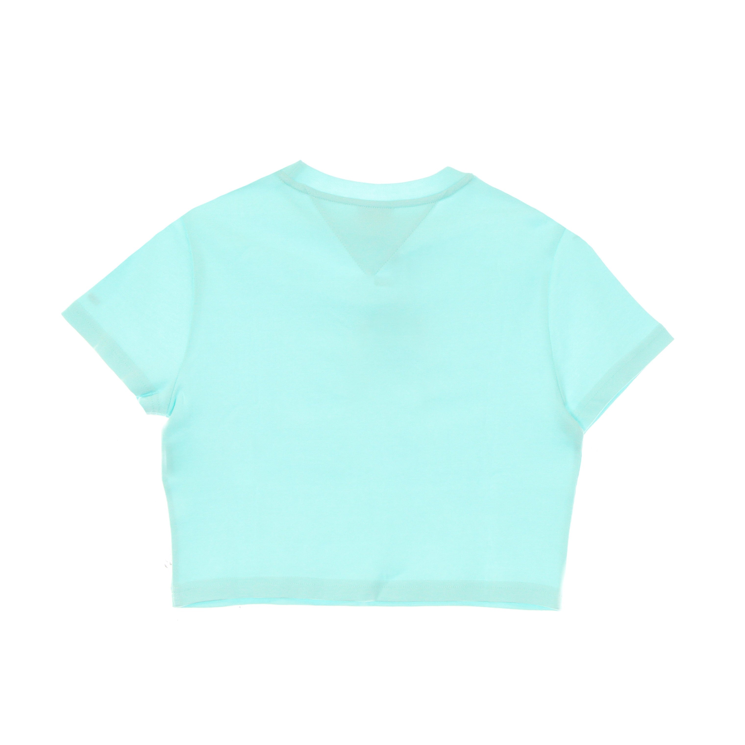 Rib Baby Tee Aqua Coast Women's Short T-Shirt