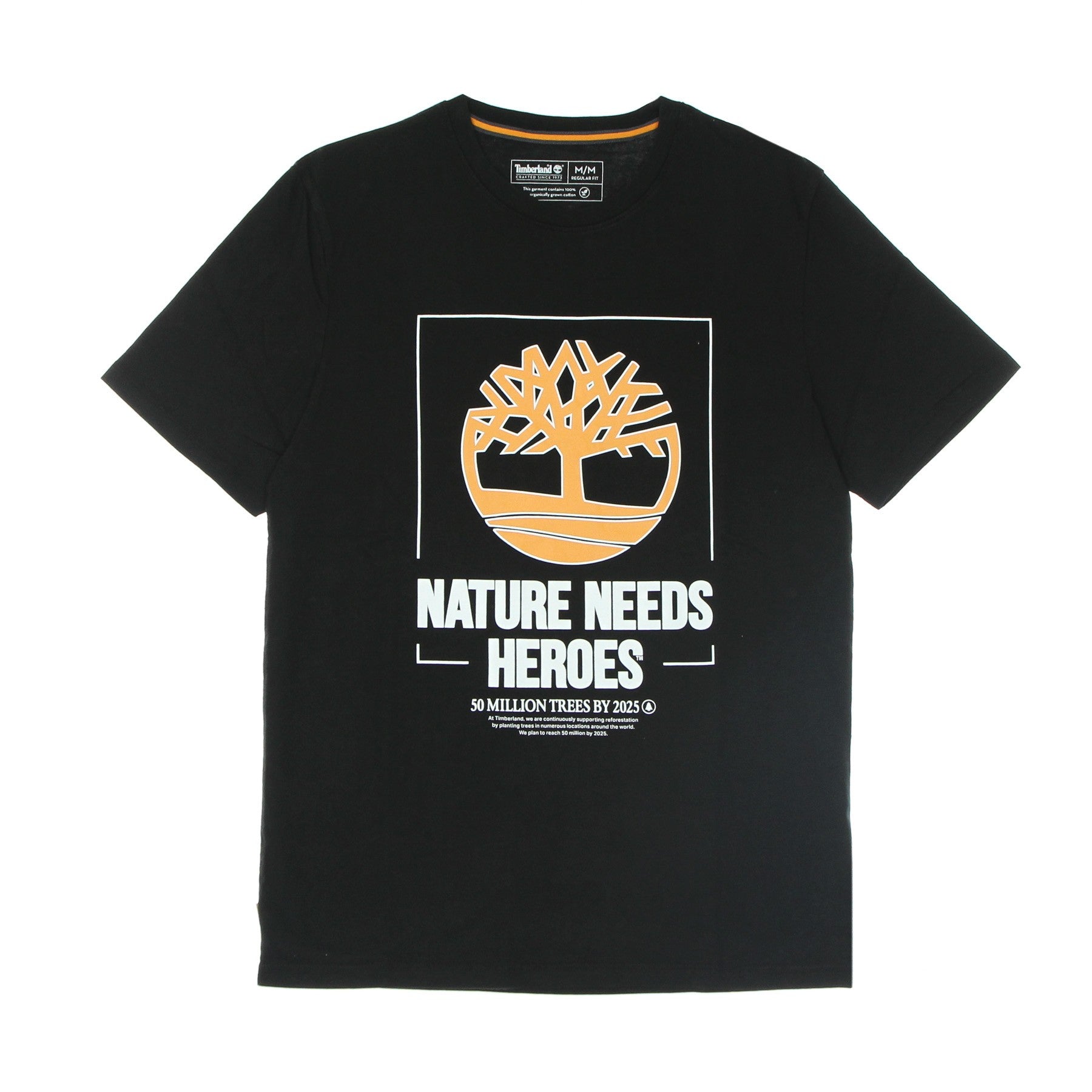 Timberland, Maglietta Uomo Ft Nnh Front Tee, Black