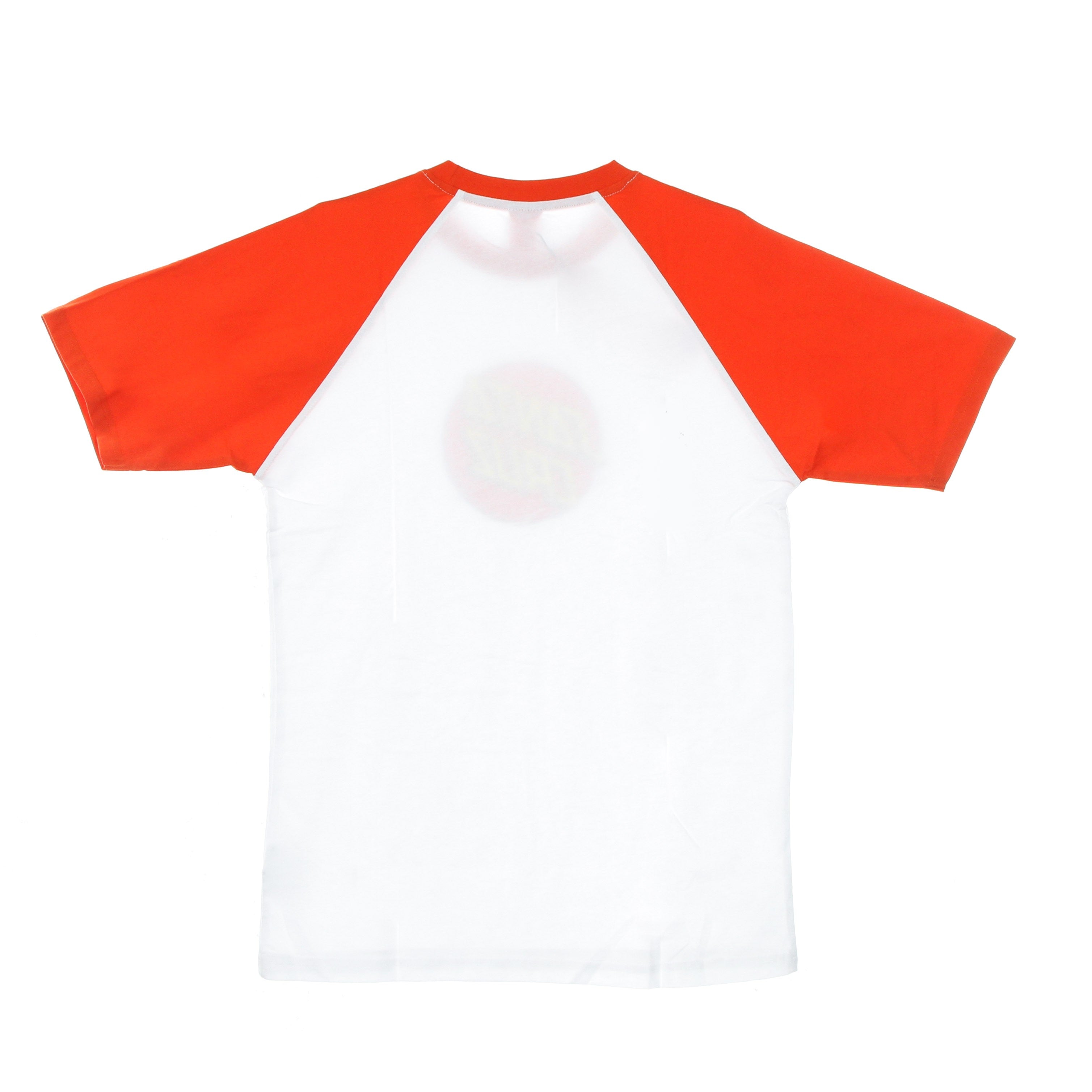Men's Classic Dot Raglan Tee Flame Red/white T-shirt