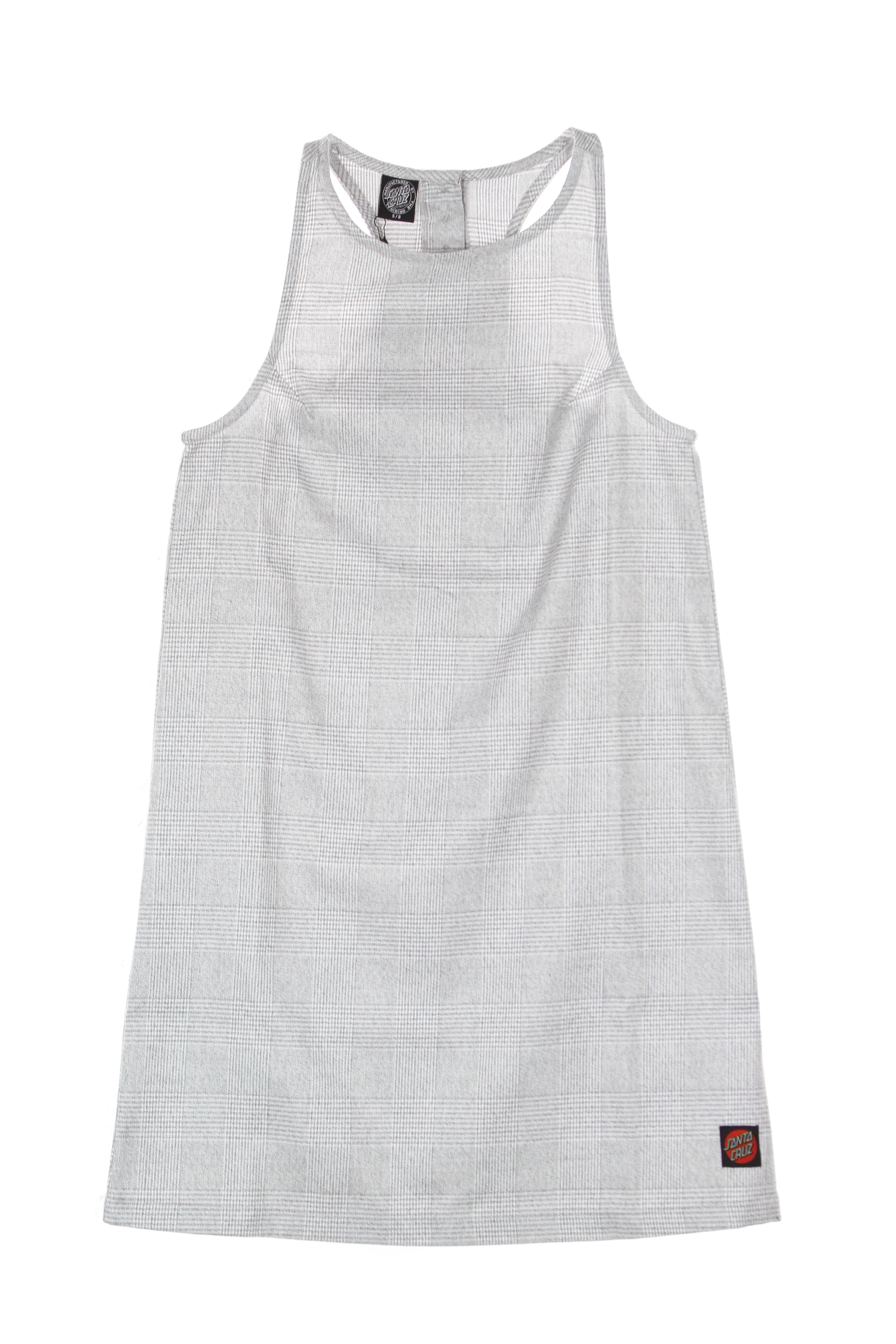 Santa Cruz, Vestito Donna Coombe Dress, Check Grey