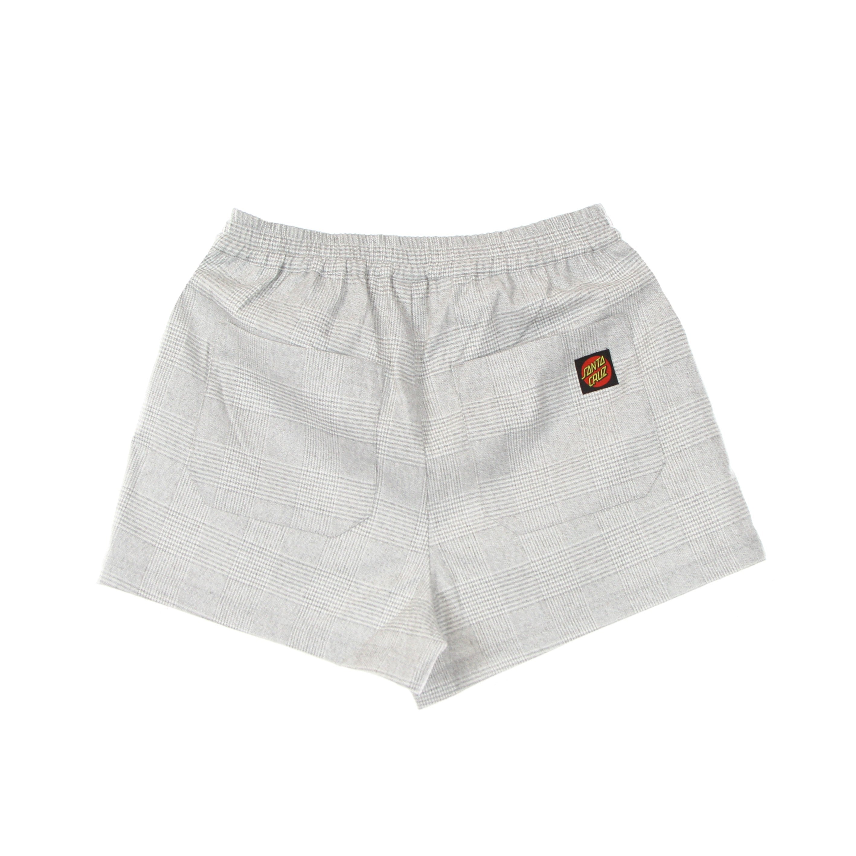 Santa Cruz, Pantaloncino Donna Coombe Shorts, Check Grey