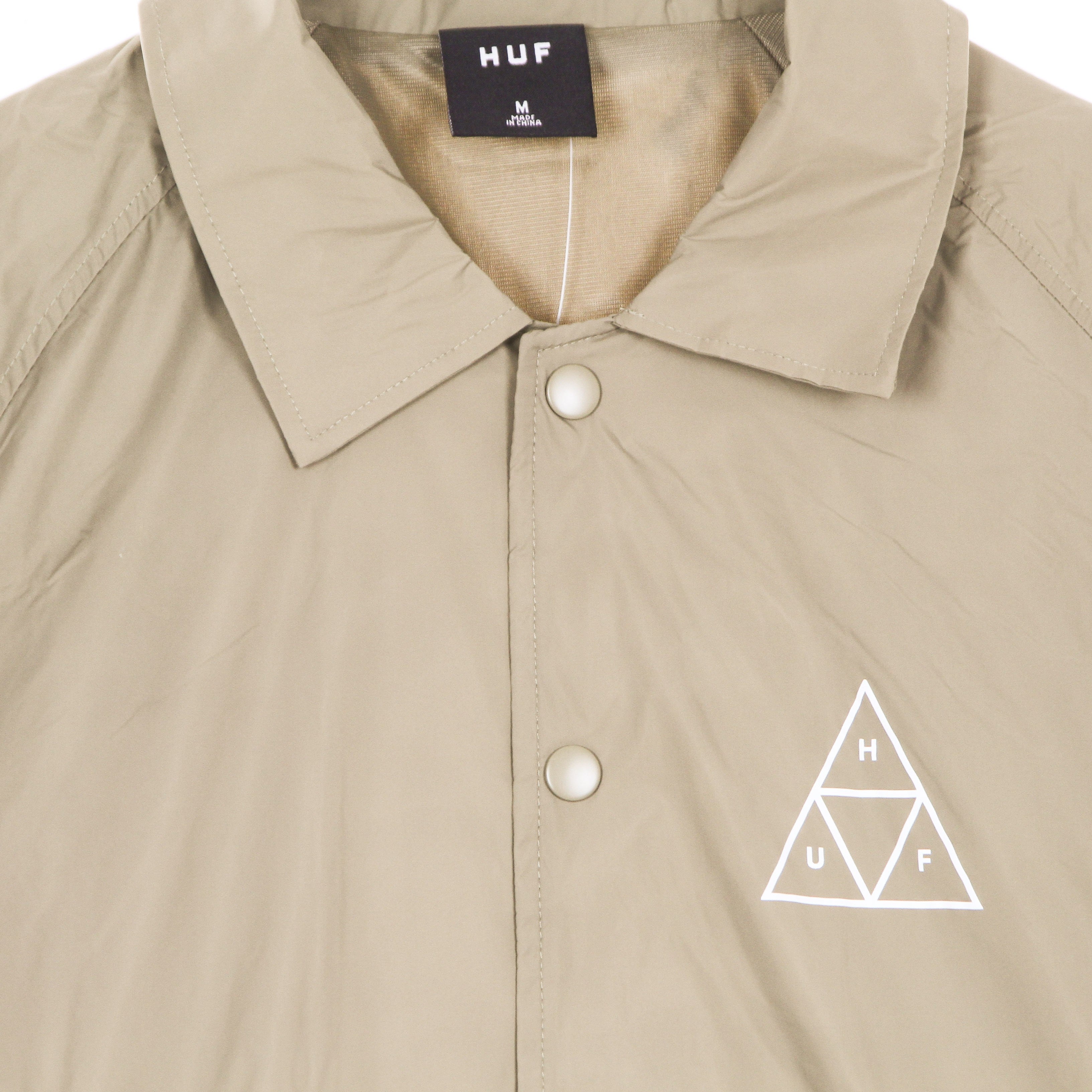 Huf, Giacca Coach Jacket Uomo Essentials Tt Coaches Jacket, 