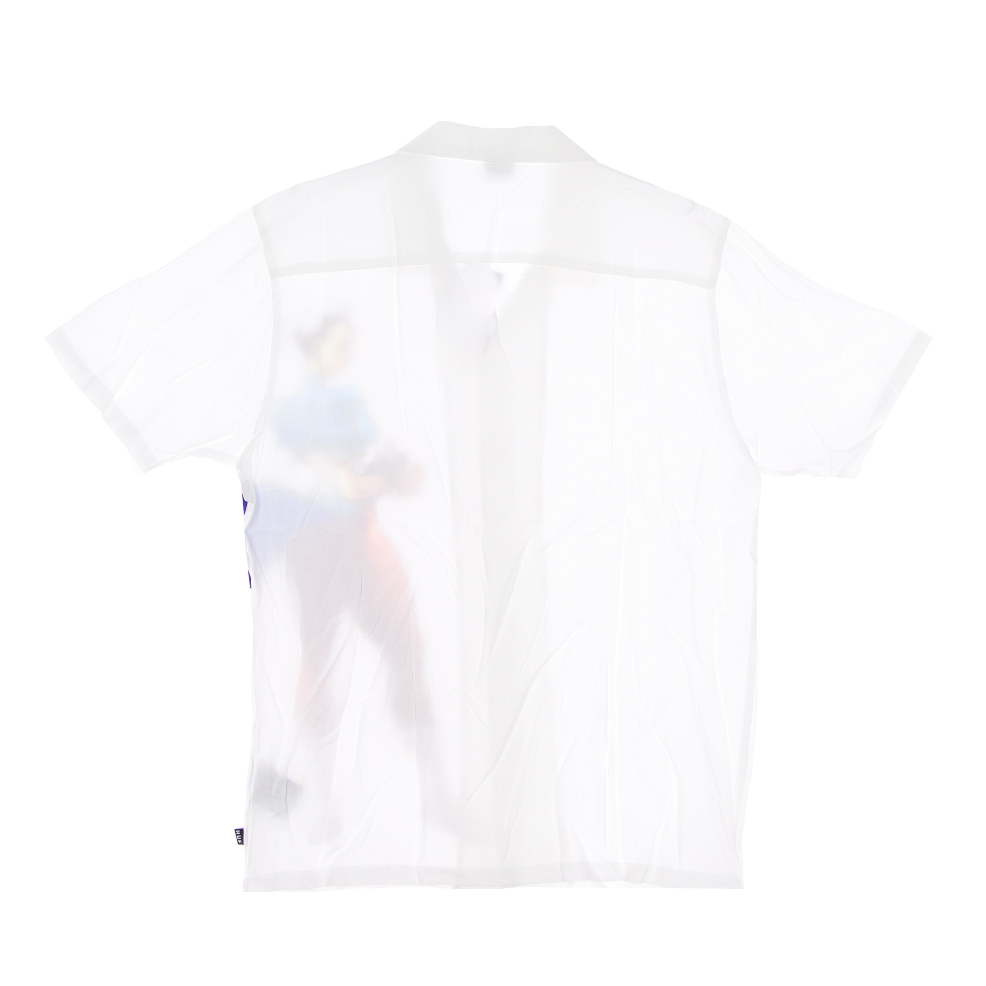 Huf, Camicia Manica Corta Uomo Chun Li Resort Shirt X Street Fighter, 