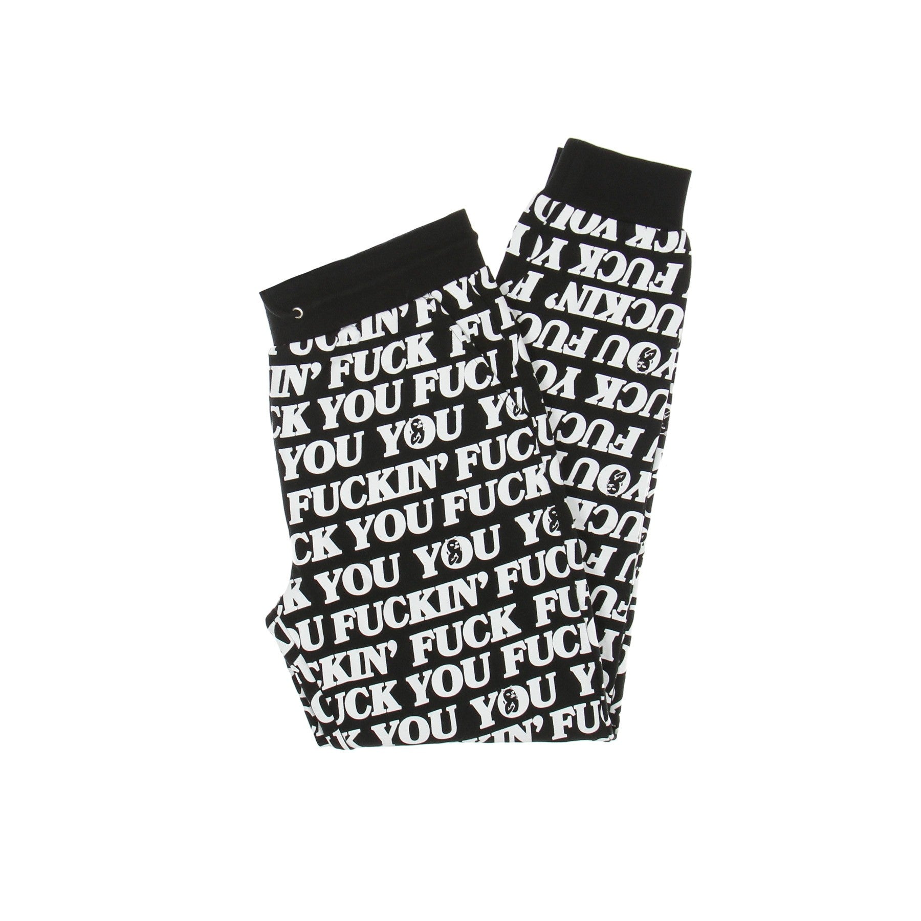 Ripndip, Pantalone Tuta Felpato Uomo Fuck You Sweatpants, Black