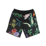 Ripndip, Pantalone Corto Tuta Felpato Uomo Green House Sweatshorts, Black