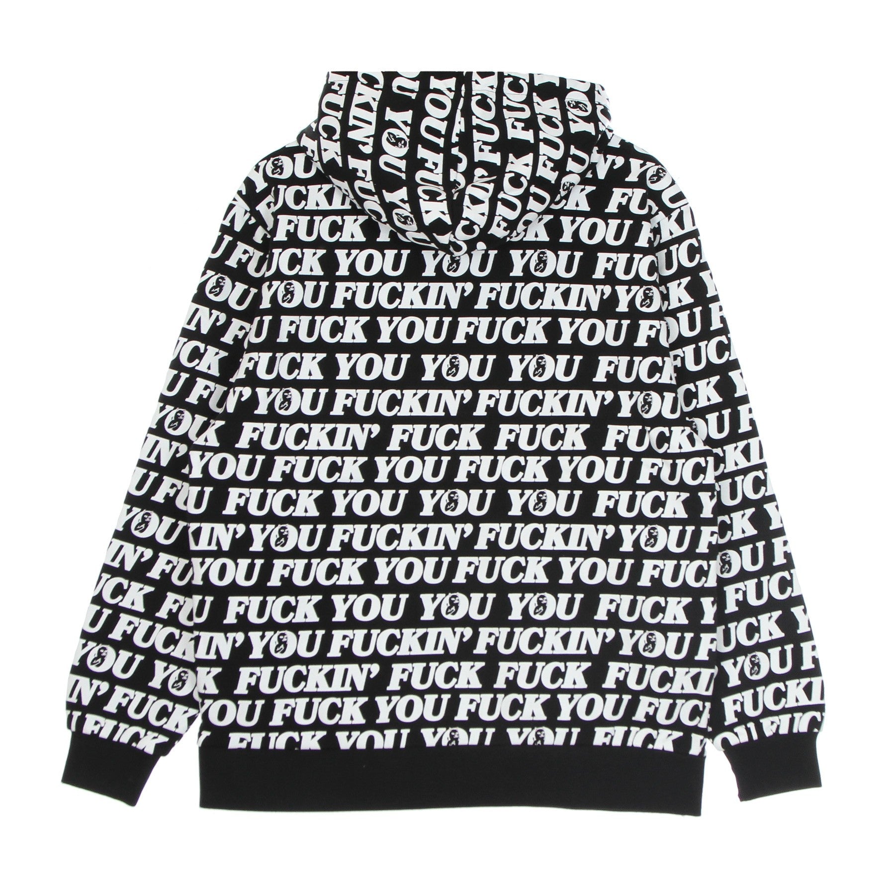Ripndip, Felpa Cappuccio Uomo Fuck You Hoodie, Black