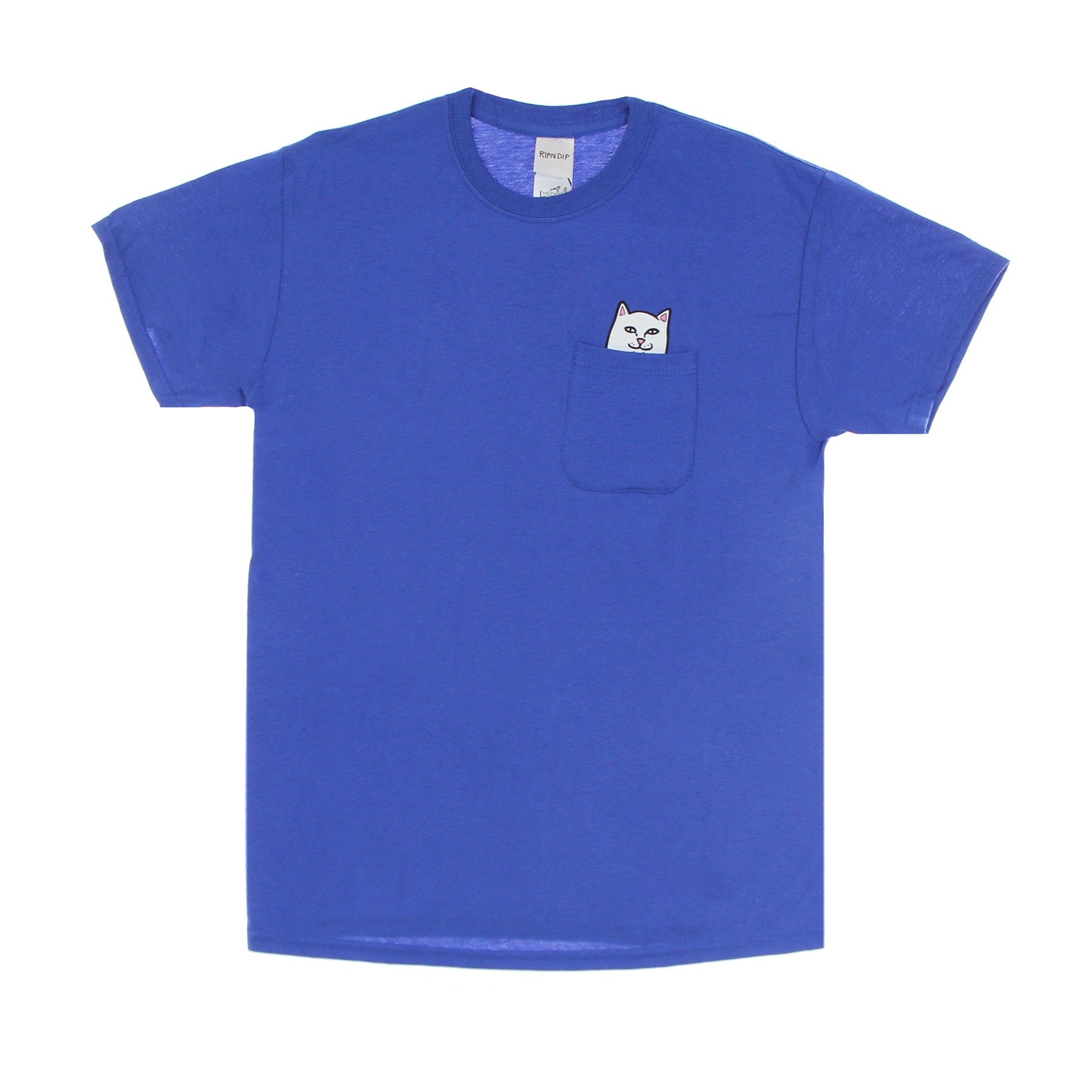 Ripndip, Maglietta Uomo Lord Nermal Pocket Tee, Royal