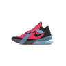 Nike Nba, Scarpa Basket Uomo Lebron Xviii Low "neon Nights", Fireberry/black/lt Blue Fury