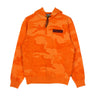 Iuter, Felpa Leggera Cappuccio Uomo Struggle Camo Hoodie, Orange
