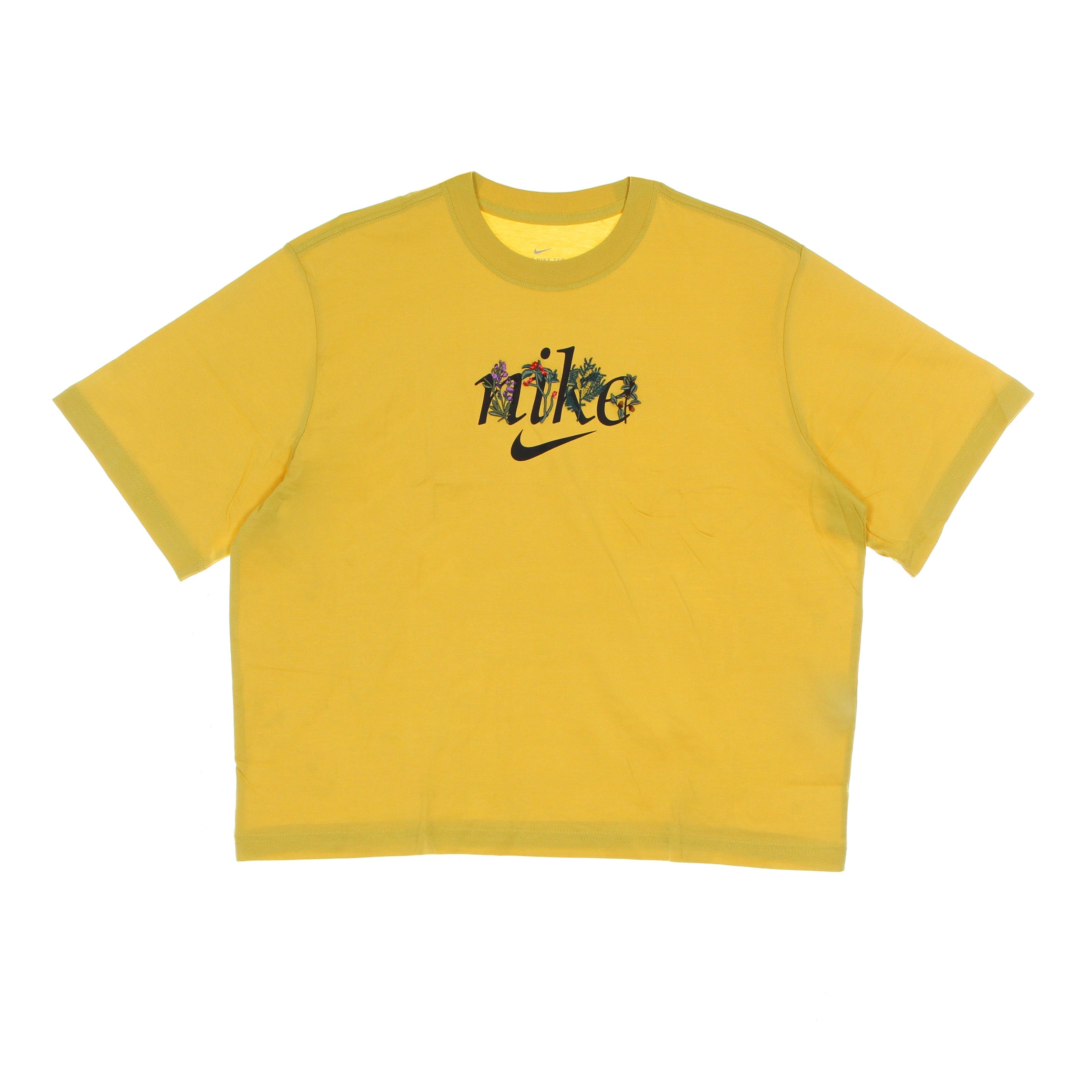 Nike, Maglietta Donna Sportswear Tee Boxy Nature, Solar Flare