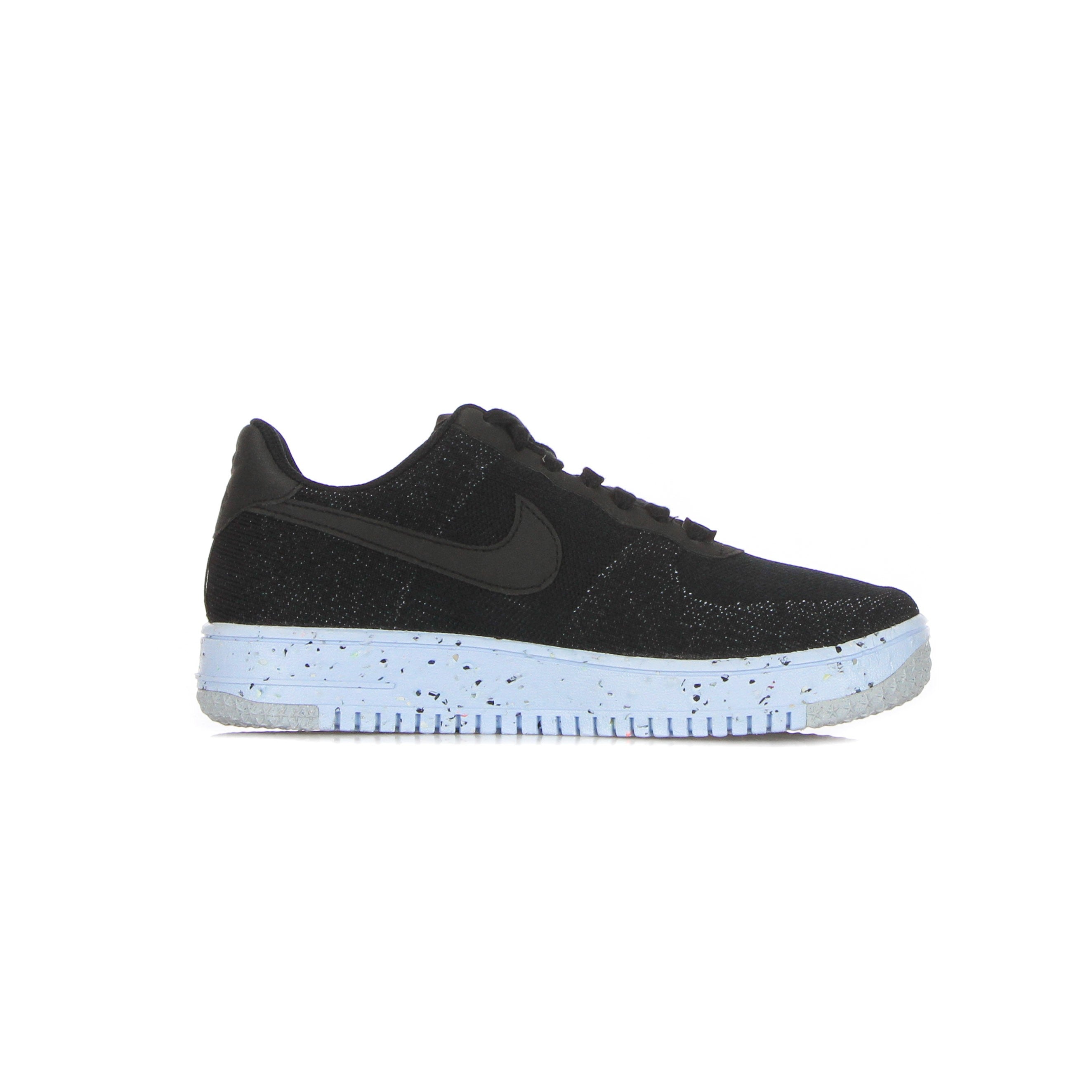 Air Force 1 Crater Flyknit Black/black/chambray Blue Men's Low Shoe
